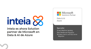 inteia se convierte en Partner Microsoft en Data & AI Azure